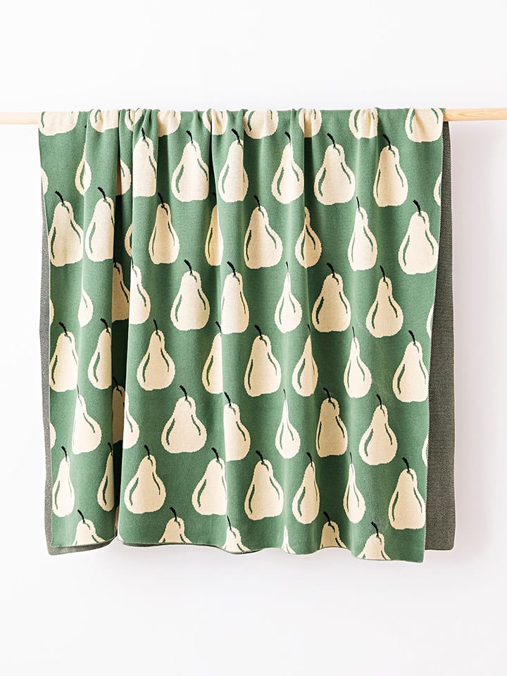 Benetton Koc w kolorze różowym - 190 x 140 cm rozmiar: onesize