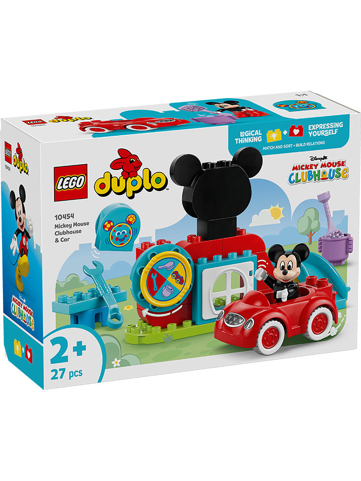 LEGO LEGO® DUPLO®: Mickey's Clubhouse and Car - 2+ rozmiar: onesize