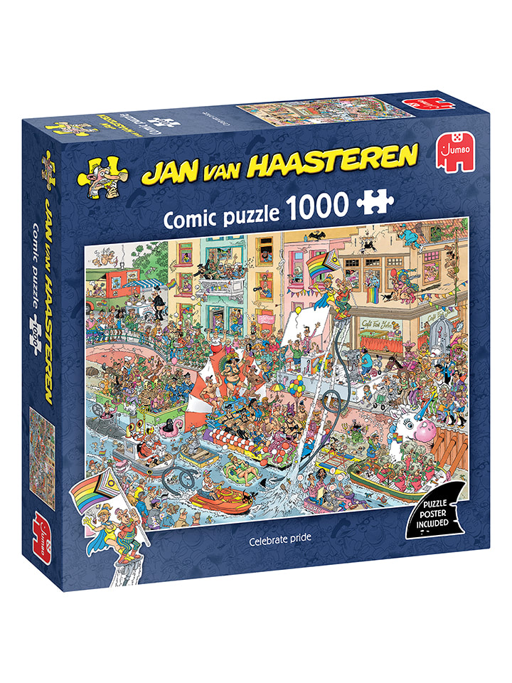 Jumbo 1000-częściowe puzzle - 12+ rozmiar: onesize