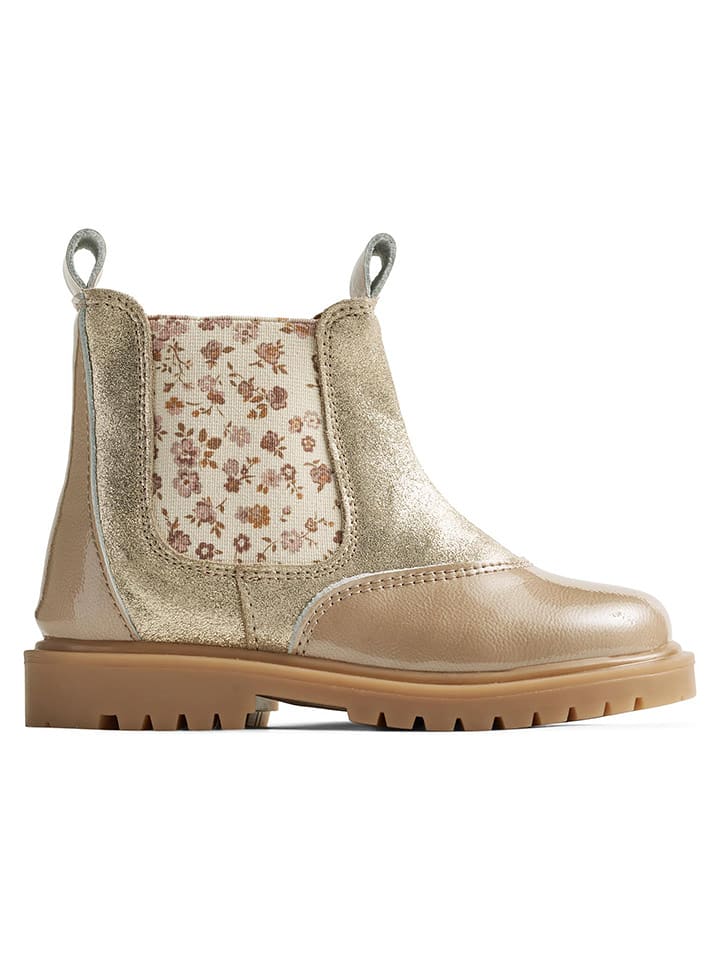 Wheat Skórzane sztyblety w kolorze złotym rozmiar: 35