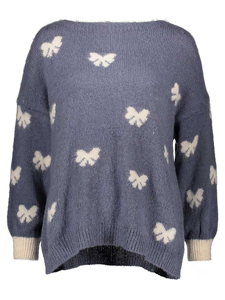 miss goodlife Sweter w kolorze szarym rozmiar: M