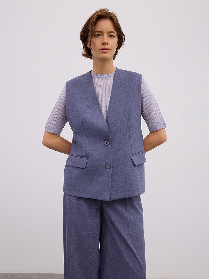 BGN Kamizelka w kolorze niebieskim rozmiar: 40