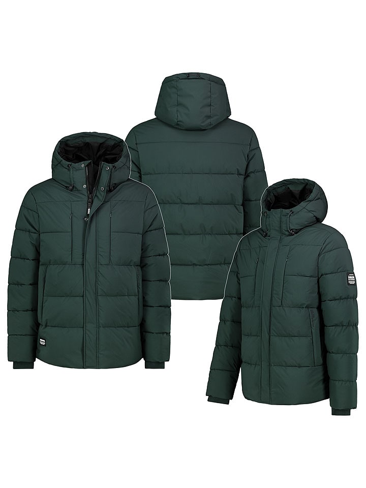 Sublevel Kurtka pikowana w kolorze ciemnozielonym rozmiar: L