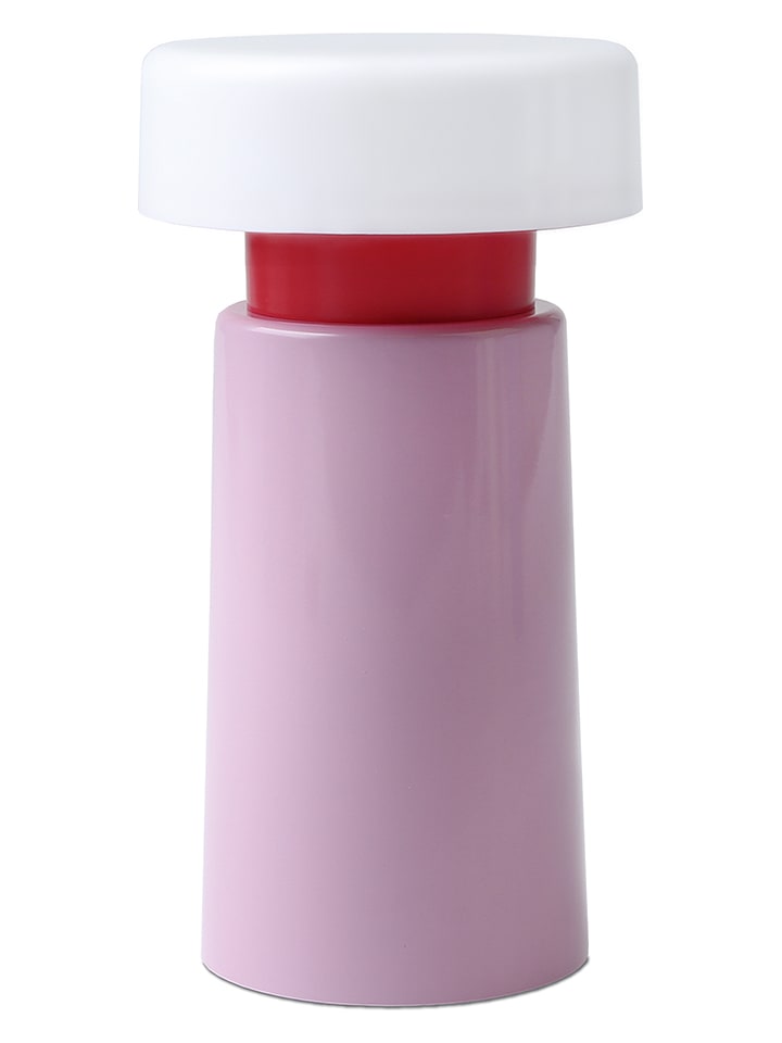 Remember Lampa stołowa LED "Victoria" w kolorze jasnoróżowym - wys. 17,5 x Ø 9,5 cm rozmiar: onesize