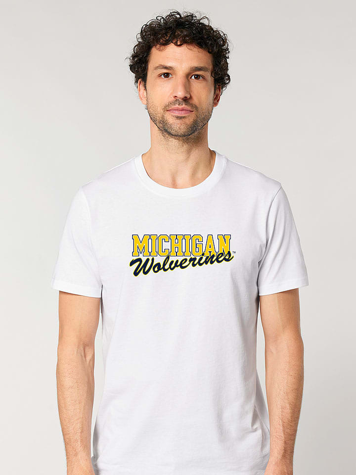 American Universities Koszulka "Michigan Wolverines" w kolorze białym rozmiar: XL