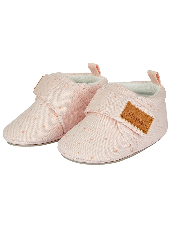 Sterntaler Buty w kolorze jasnoróżowym do raczkowania rozmiar: 22