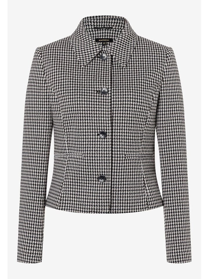 More & More Kurtka przejściowa w kolorze czarno-białym rozmiar: 42