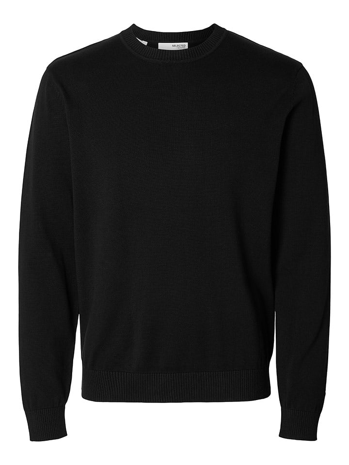 SELECTED HOMME Sweter "Kris" w kolorze czarnym rozmiar: XXL