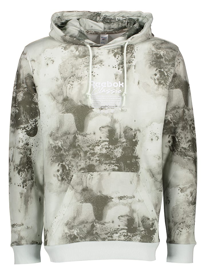 Reebok Bluza w kolorze kremowo-oliwkowym rozmiar: M