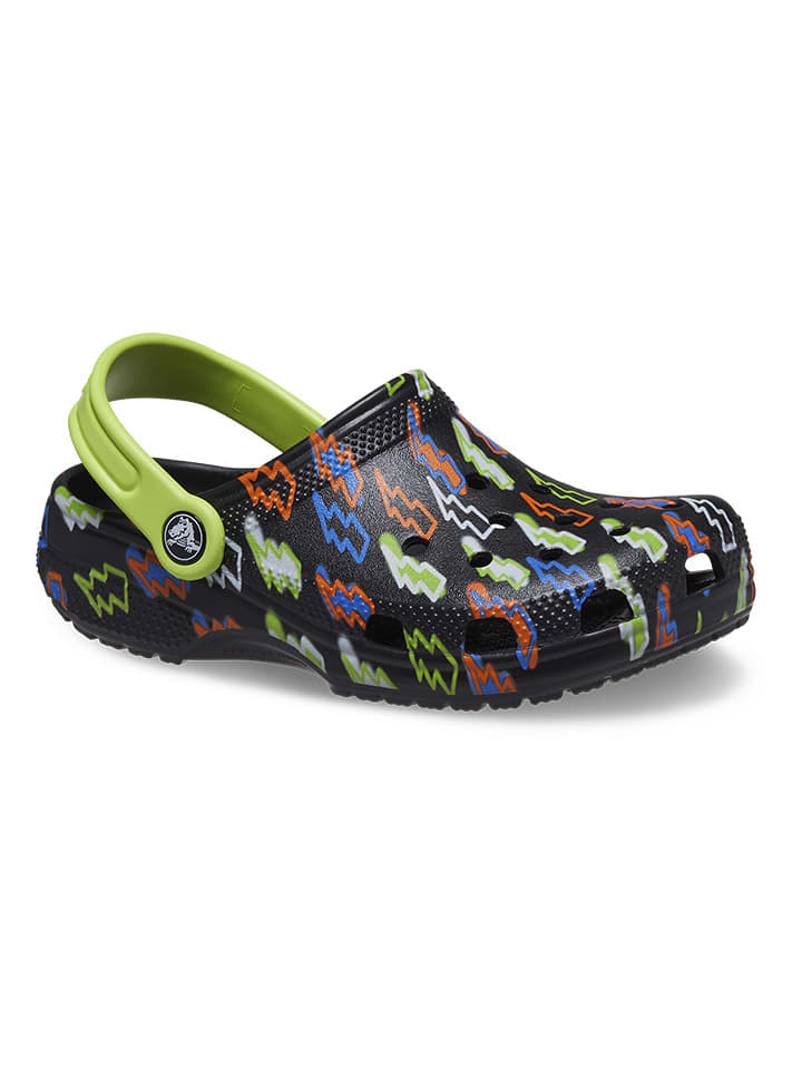 Crocs Chodaki "Lightning Bolt" ze wzorem rozmiar: 19/20