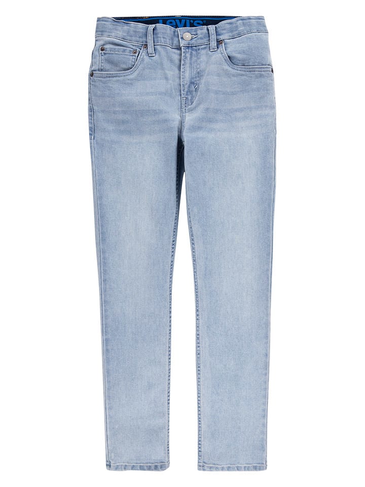 Levi's Kids Dżinsy "512" - Regular fit - w kolorze błękitnym rozmiar: 164