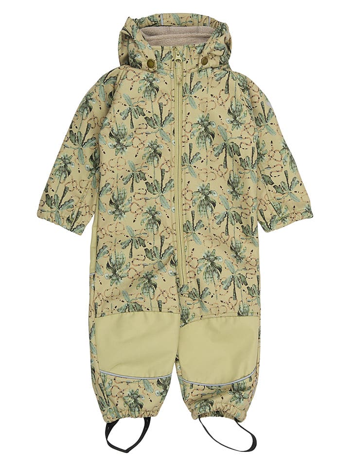 mikk-line Kombinezon softshellowy w kolorze zielono-żółtym rozmiar: 116