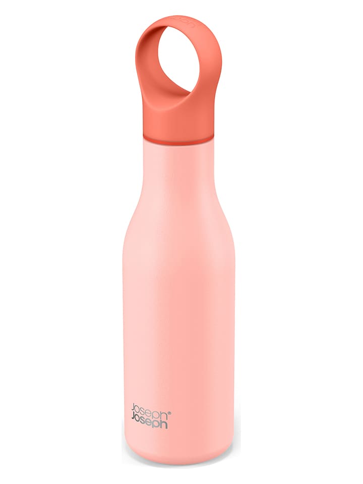 JosephJoseph Bidon "Loop" w kolorze jasnoróżowym - 500 ml rozmiar: onesize