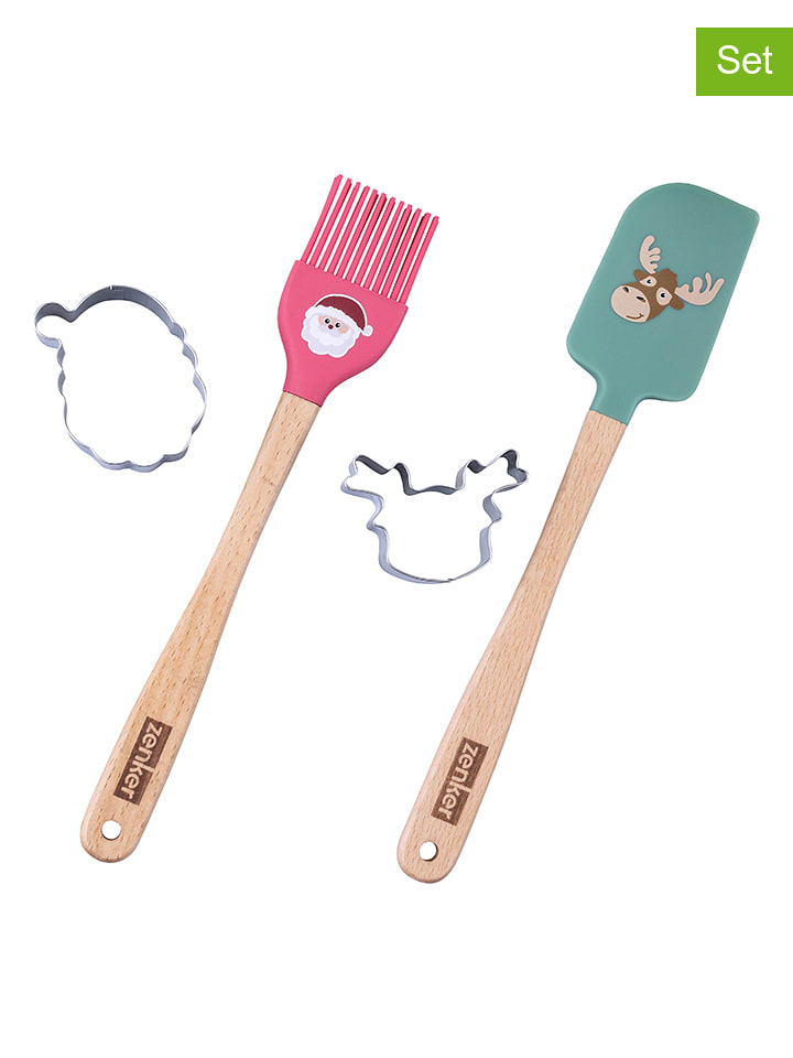 Fackelmann 4-częściowy zestaw "Fair" w kolorze jasnoróżowo-miętowym rozmiar: onesize