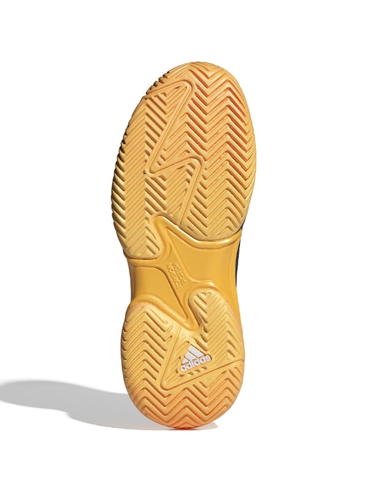 adidas Buty "Barricade 13" w kolorze czarno-żółtym do tenisa rozmiar: 38 2/3