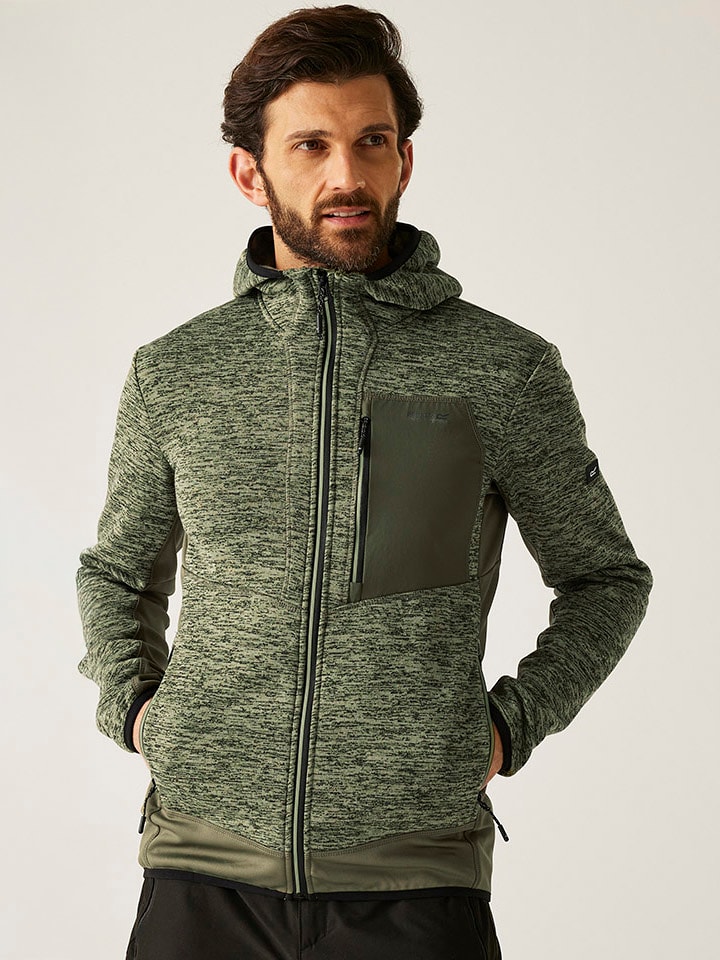 Regatta Kurtka polarowa "Alven" w kolorze khaki rozmiar: S