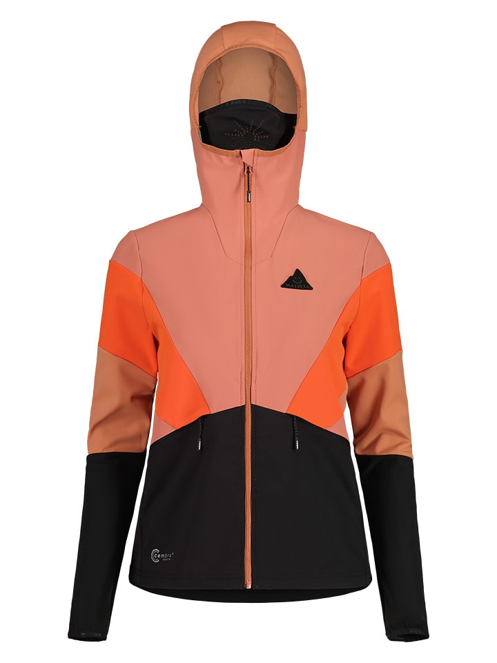 Maloja Kurtka hybrydowa "FronebenM" w kolorze pomarańczowo-jasnoróżowo-czarnym rozmiar: S