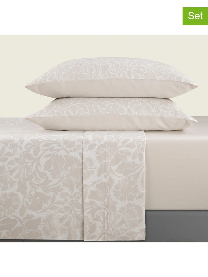 CXL by Christian Lacroix 4-częściowy zestaw satynowy w kolorze szarobrązowym rozmiar: 230x270 cm