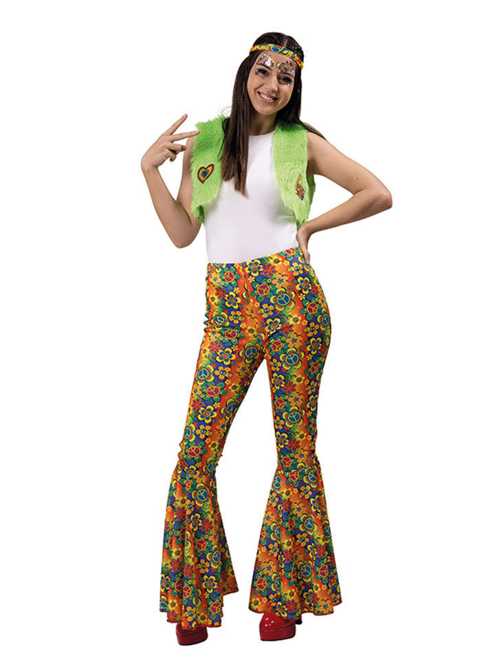 Party x People 2-częściowy kostium "Hippie Babsi" ze wzorem rozmiar: 44