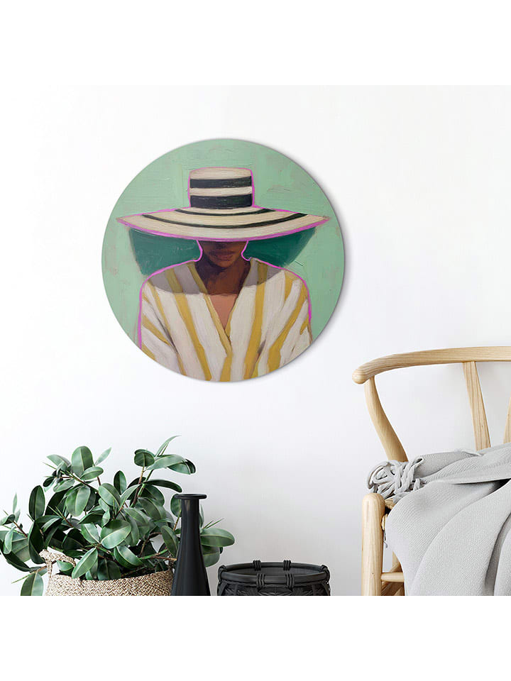 Orangewallz Druk artystyczny "Striped Funky" rozmiar: 50 cm