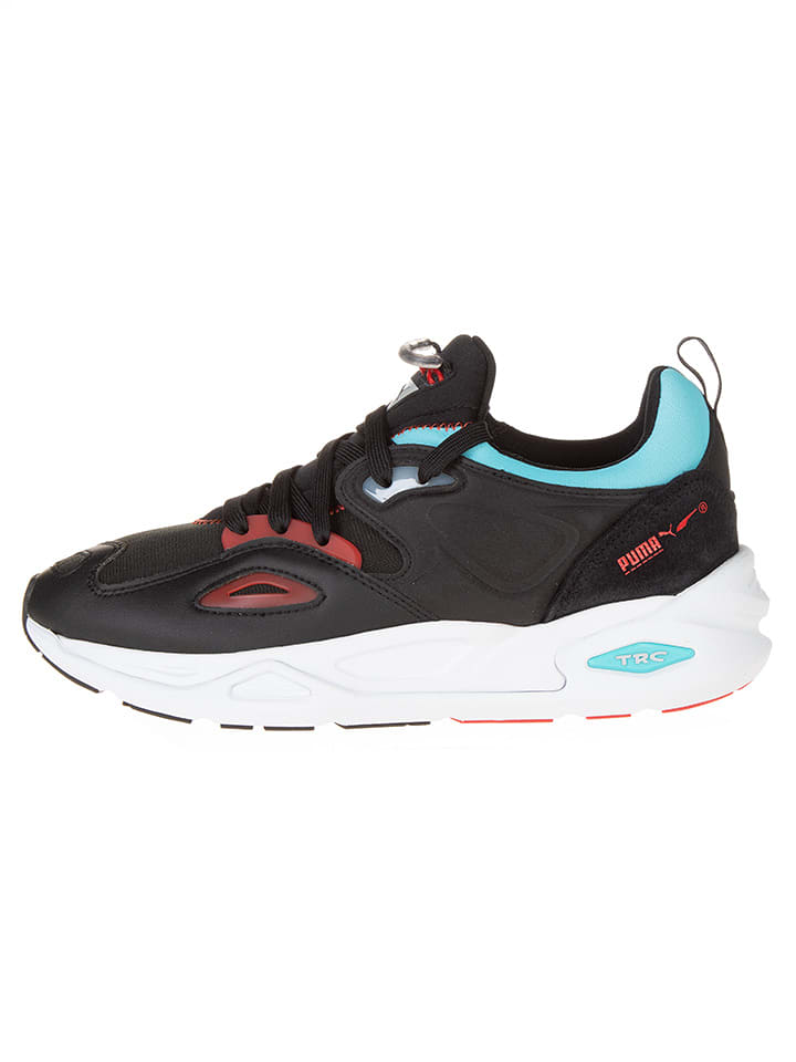Puma Sneakersy "TRC BLAZE TECH" w kolorze czarno-biało-błękitnym rozmiar: 41
