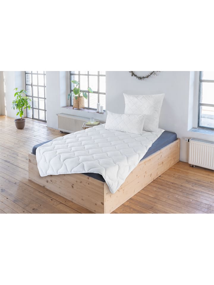 Schiesser Pikowana kołdra w kolorze białym rozmiar: 135x200 cm