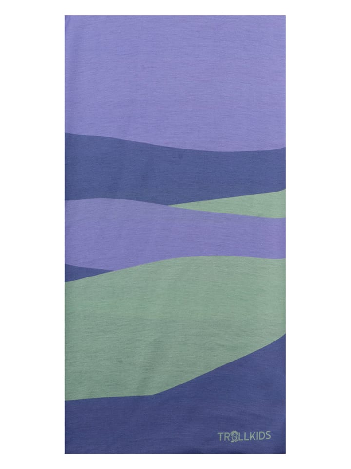 Trollkids Szal-koło "Coastal Sunset" w kolorze zielono-fioletowym rozmiar: onesize