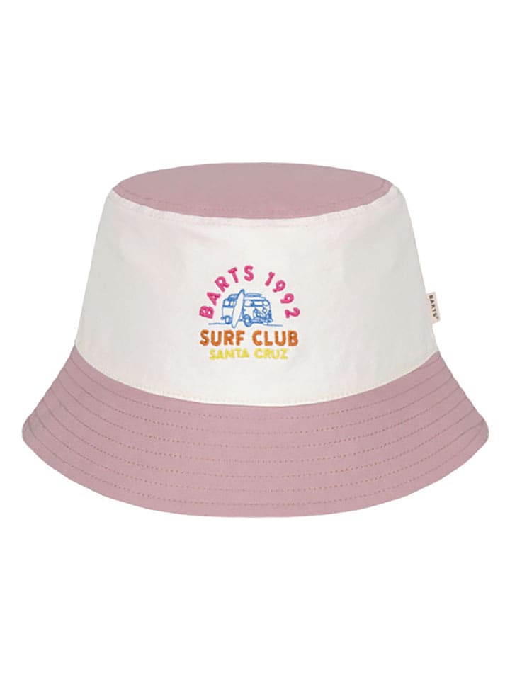 Barts Kapelusz "Feliep" w kolorze biało-jasnoróżowym rozmiar: 53-55