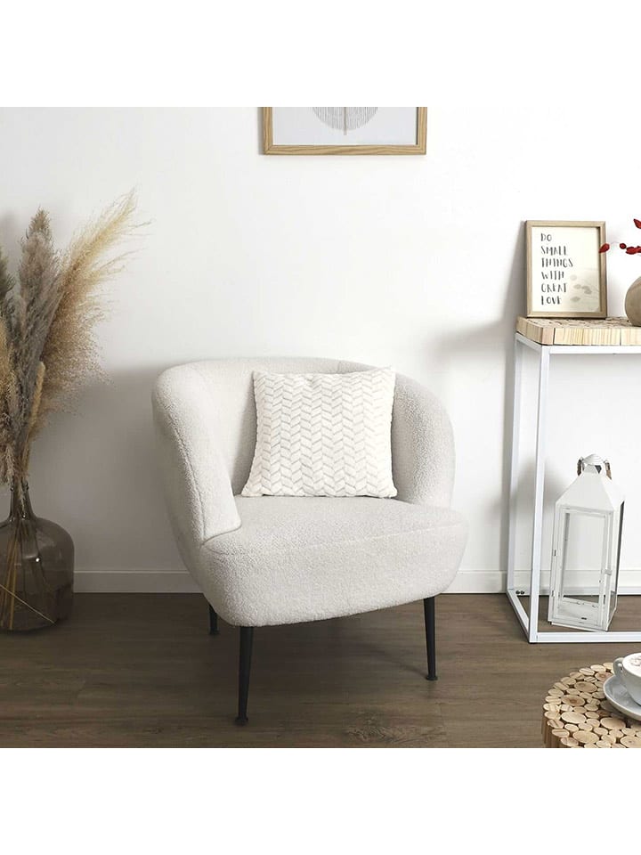 The Home Deco Kids Poduszka w kolorze białym - 40 x 40 cm rozmiar: onesize