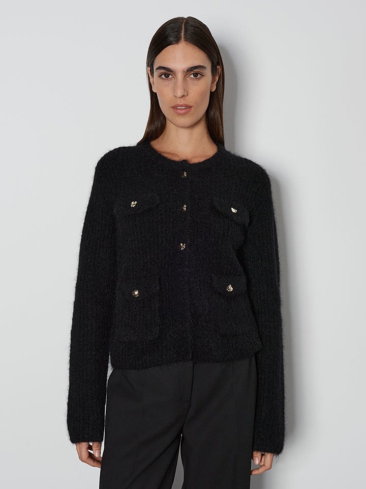 Someday Kardigan w kolorze czarnym rozmiar: 42