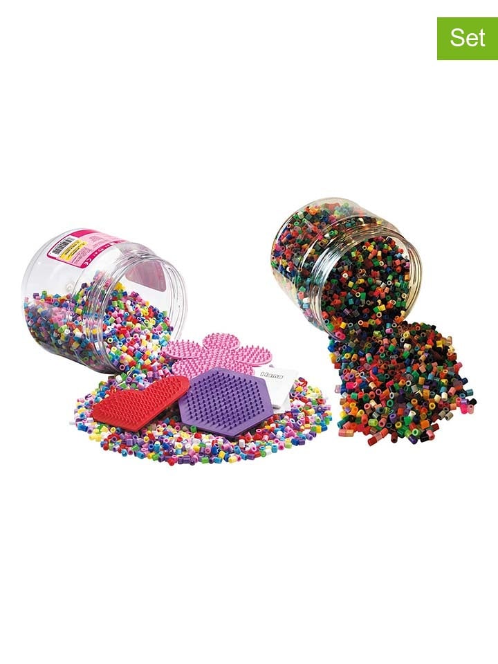 Hama 2-częściowy zestaw koralików do prasowanek - 5+ rozmiar: onesize