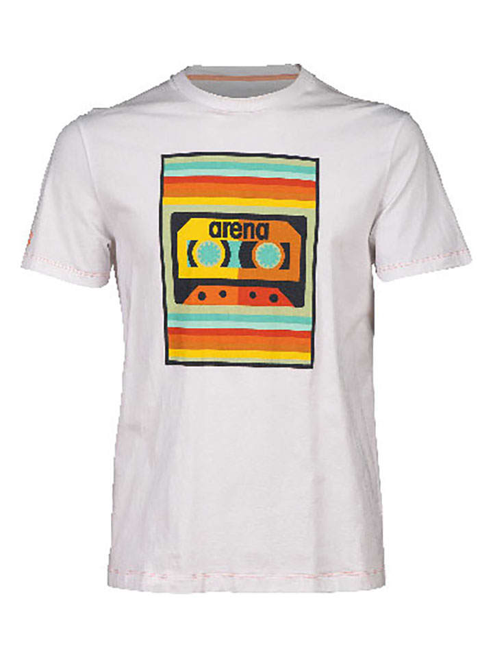 Arena Koszulka "103 White music" w kolorze białym rozmiar: M