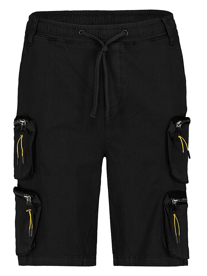 Authentic Style Bermudy w kolorze czarnym rozmiar: L