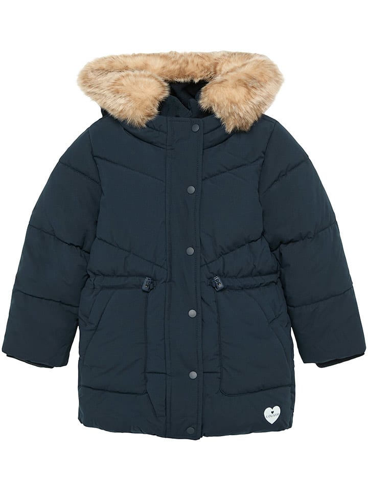 s.Oliver Płaszcz pikowany w kolorze granatowym rozmiar: 116