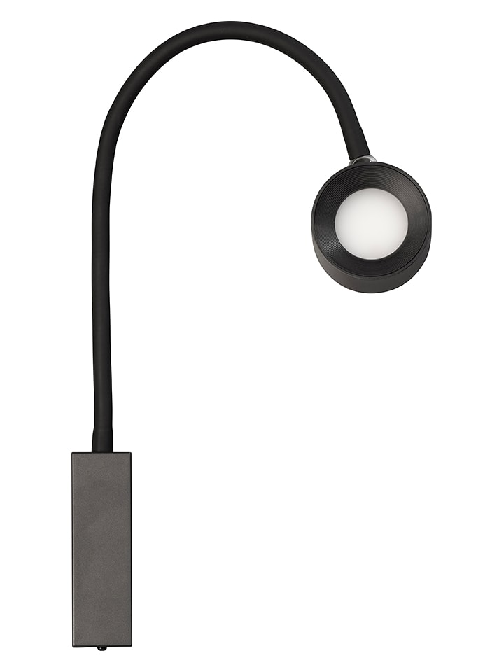 FH Lighting Lampa ścienna LED w kolorze czarnym - wys. 40 cm rozmiar: onesize