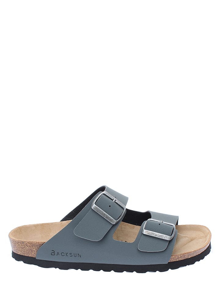 BACKSUN Klapki w kolorze szarym rozmiar: 38