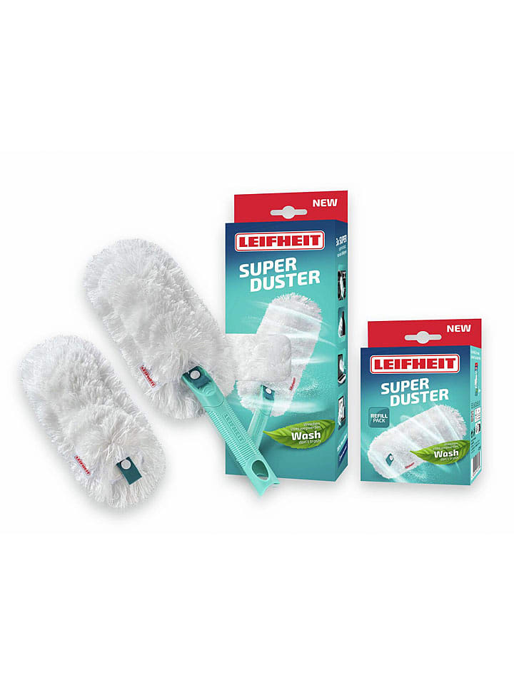 Leifheit Miotełka "Superduster" w kolorze turkusowo-białym do kurzu rozmiar: onesize