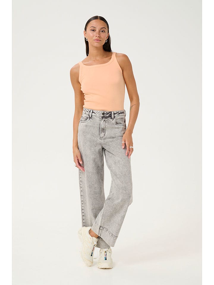 Kaffe Top w kolorze pomarańczowym rozmiar: XXL