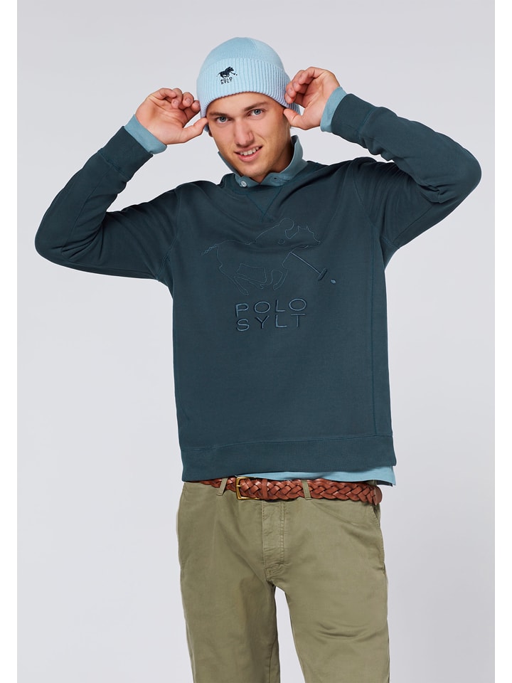 Polo Sylt Bluza w kolorze granatowym rozmiar: S