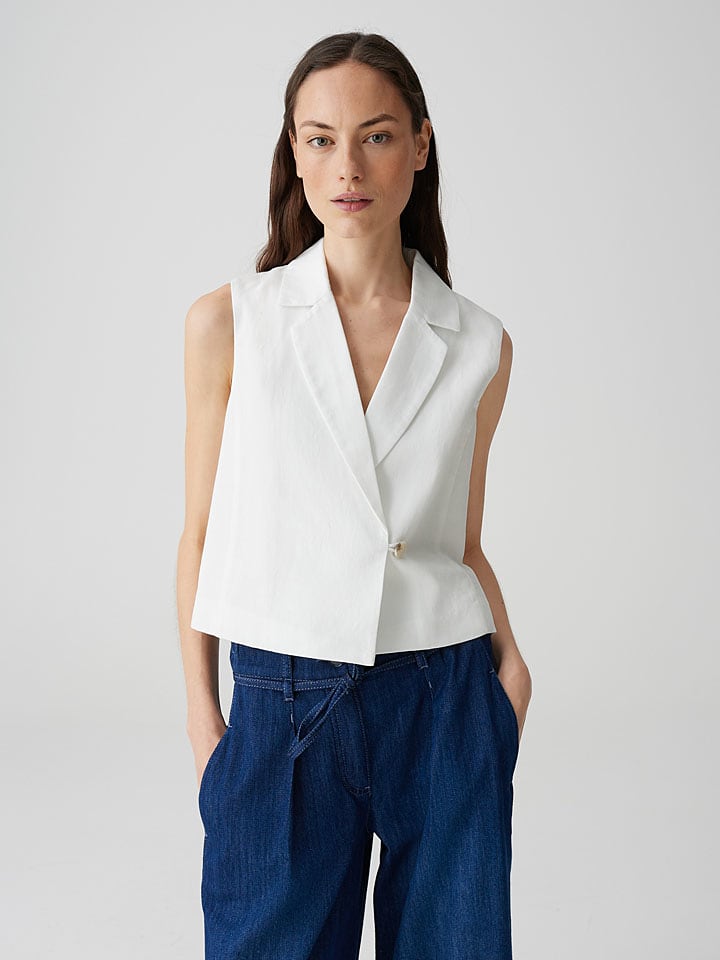 OPUS Kamizelka w kolorze białym rozmiar: 40