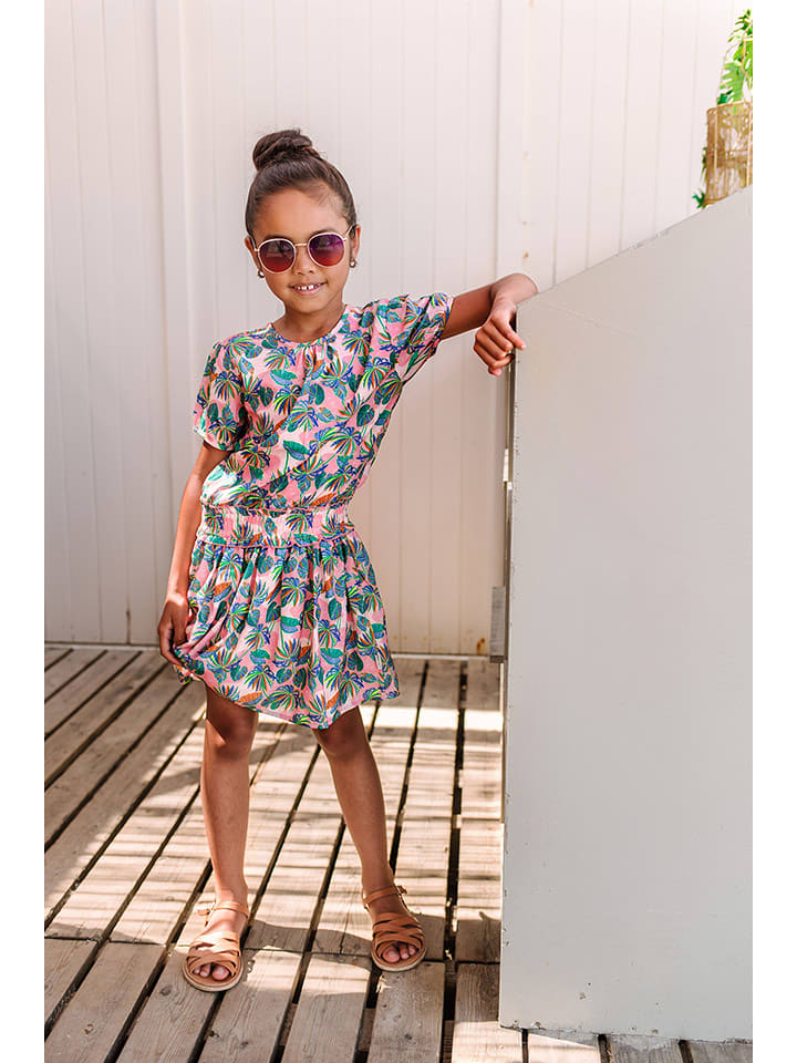 B.Nosy Sukienka w kolorze jasnoróżowo-zielonym rozmiar: 158/164