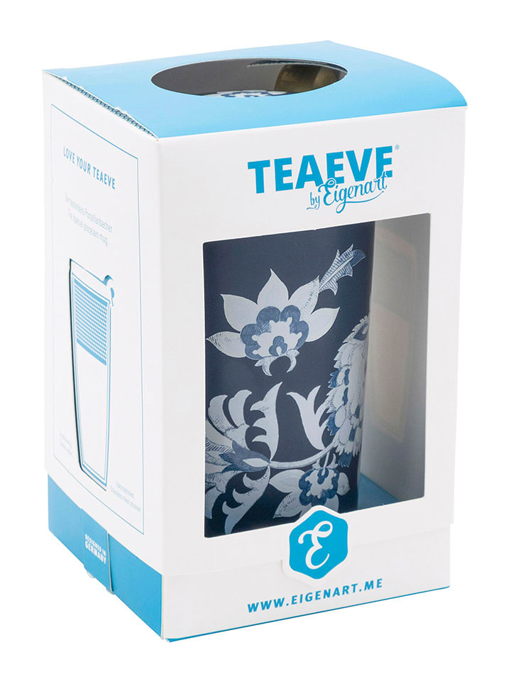 Eigenart Kubek "Luna" w kolorze granatowym do herbaty - 350 ml rozmiar: onesize