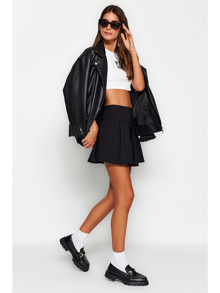 trendyol Spódnica w kolorze czarnym rozmiar: 34