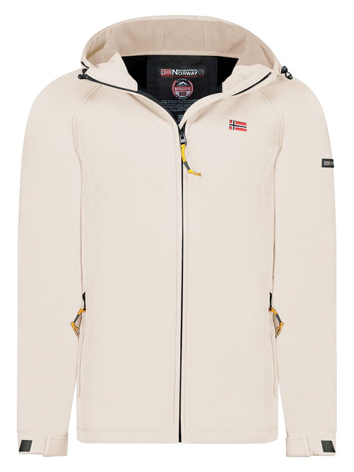Geographical Norway Kurtka softshellowa "Tamigoglor" w kolorze beżowym rozmiar: XL