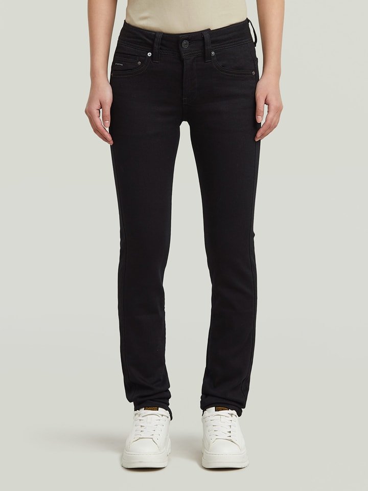 G-Star Dżinsy - Regular fit - w kolorze czarnym rozmiar: W28/L30