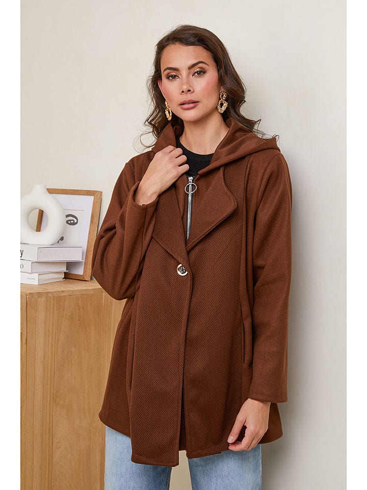 R by Rodier Kurtka przejściowa w kolorze brązowym rozmiar: 38/40