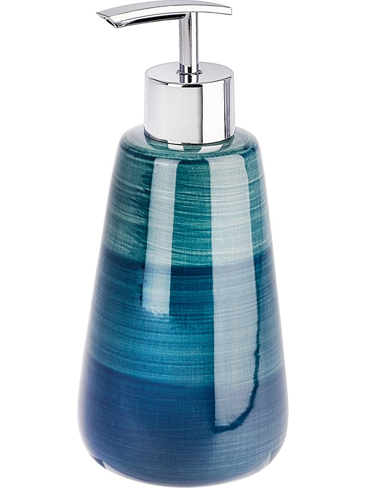 Wenko Dozownik mydła "Pottery" w kolorze morskim - 360 ml rozmiar: onesize