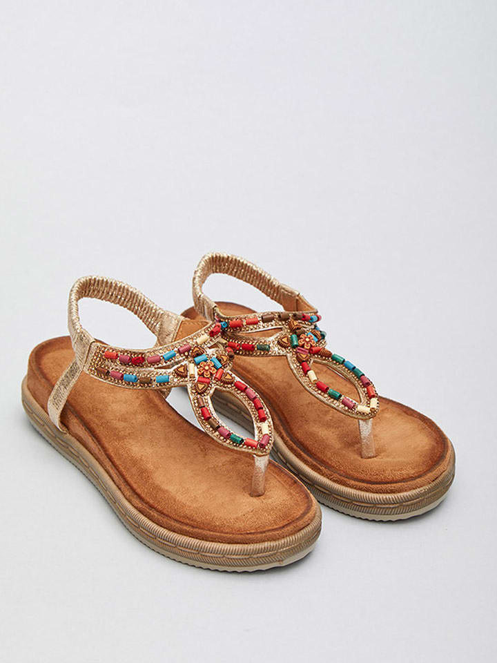 Bellucci Sandały w kolorze złotym rozmiar: 41