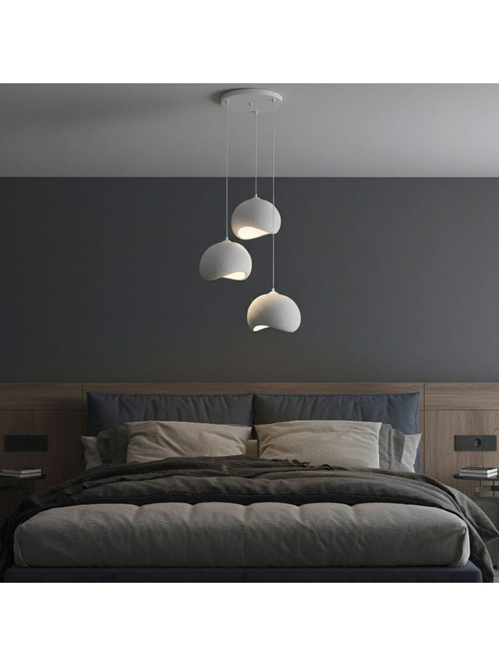 Opviq Lampa wisząca w kolorze białym - szer. 40 cm rozmiar: onesize