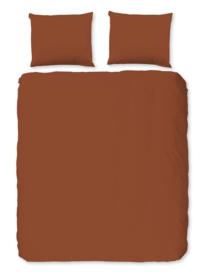Good Morning Komplet pościeli w kolorze pomarańczowym rozmiar: 135x200 cm